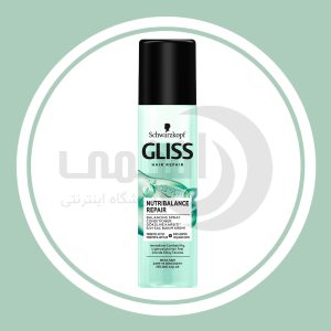 اسپری دو فاز ترمیم کننده مو گلیس 200 میل Gliss Nutribalance Repair Sivi Sac Bakim Kremi