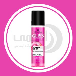 اسپری ترمیم کننده دو فاز مناسب موهای بلند گلیس Gliss Supreme Length