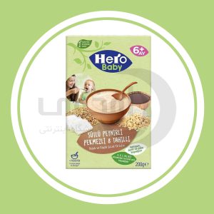 سرلاک هیرو بیبی با طعم پنیر، شیره انگور و شیر وزن 200 گرم Hero Baby