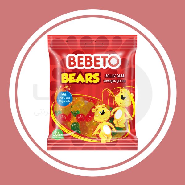 پاستیل ببتو ییی گرم مدل خرس Bebeto Bears