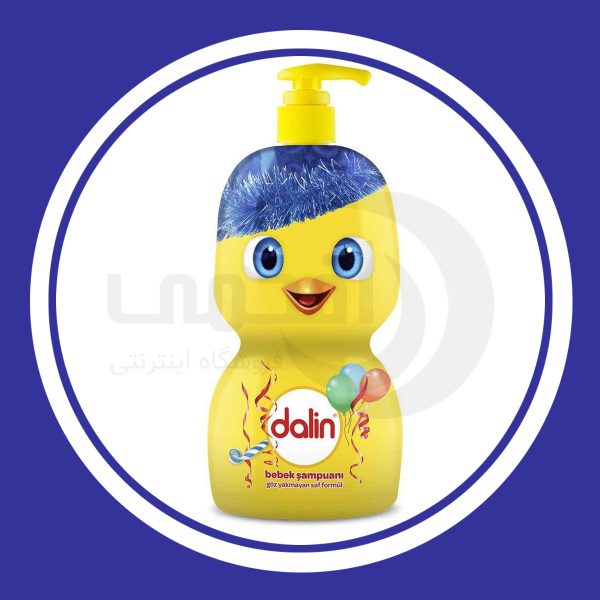 شامپو بچه دالین طرح جوجه حجم 500 میل Dalin Bebek Sampuani Lacivert