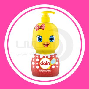 شامپو بچه دالین طرح جوجه حجم 500 میل Dalin Bebek Sampuani Pembe