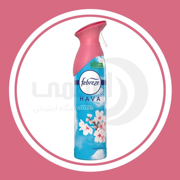 اسپری خوشبو کننده هوا فبرز febreze رایحه گل گیلاس ژاپنی 300میل