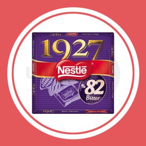 شکلات تلخ 82درصد نستله Nestle 1927