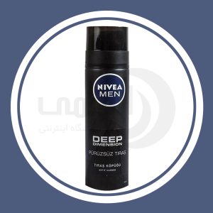 فوم اصلاح صورت نیوا 200میل Nivea Men Deep Dimension