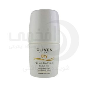 مام رولی کلیون ضد تعریق Cliven Dry Roll On Deodorant حجم 50 میل