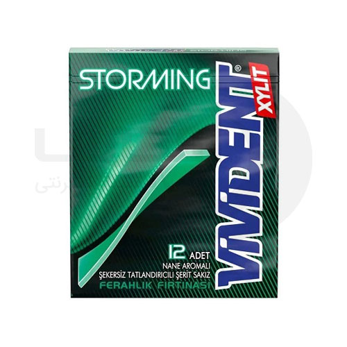 آدامس نعنا استورمینگ ویویدنت آدامس نعنا استورمینگ ویویدنت